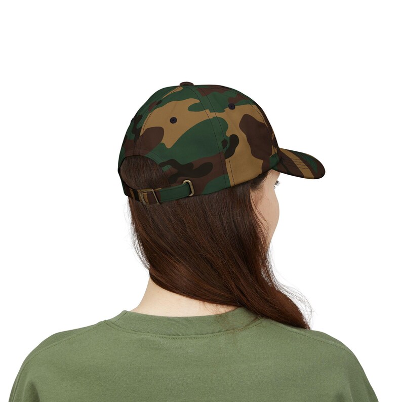 MAGA Dad Cap | Camouflage Political Baseball Hat image 14