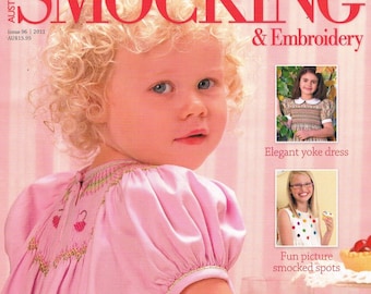 Issue No. 26 Australian Smocking and Embroidery Magazine Rare Back