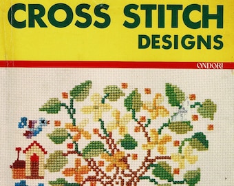 Vintage Ondori Cross Stitch Designs, 1975