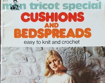 Mon Tricot Cushions & Bedspreads Easy to Knit and Crochet