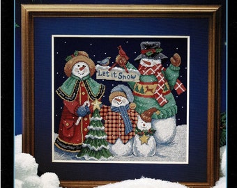 Let if Snow/Dimensions Counted Cross Stitch Chart by Vicky Howard, 2000