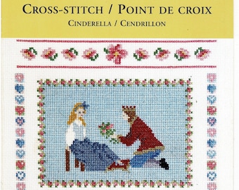 Cinderella - Cendrillon/ DMC Counted Cross Stitch Book 12959  -22