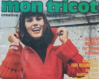 1973 Winter Mon Tricot Knit & Crochet Magazine