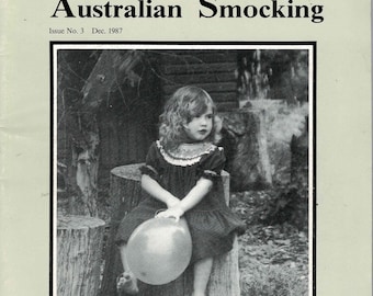 Australian Smocking and Embroidery 　no26 Australian Smocking and Embroidery Issue No. 26 Spring 1993 - Etsy