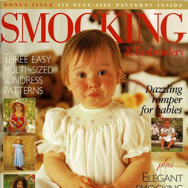 Australian Smocking and Embroidery Issue 38