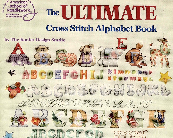 The Ultimate Cross Stitch Alphabet Book/ Charted Designs by Etsy