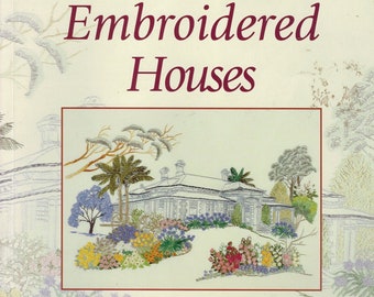 Embroidered Houses by Betty Woolcock, 2002