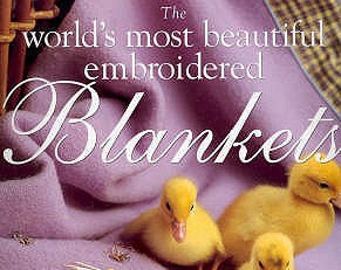 The World's Most Beautiful Embroidered Blankets From Etsy