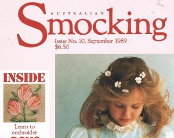 australian smocking ＆embroidery issue22 This item is unavailable - Etsy