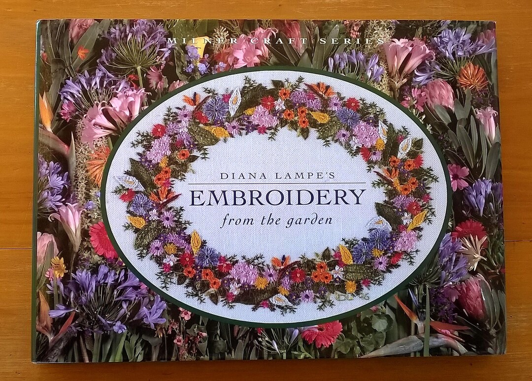 Embroidery From the Garden by Diana Lampe Etsy