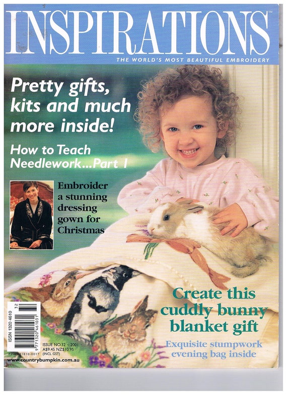 INSPIRATIONS -The World's Most Beautiful Embroidery Publication Issue 32