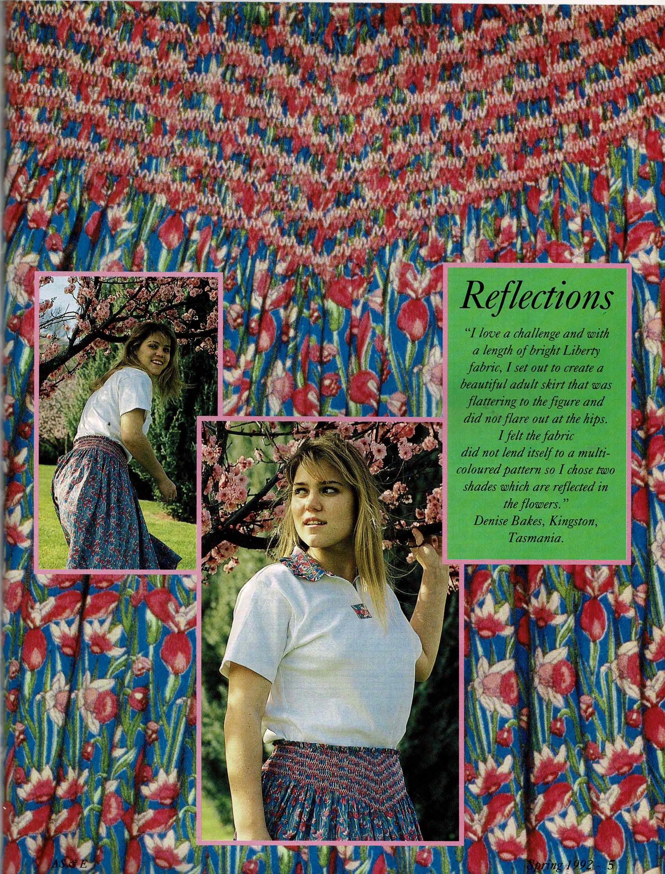 Issue No. 22 Australian Smocking and Embroidery Magazine RARE