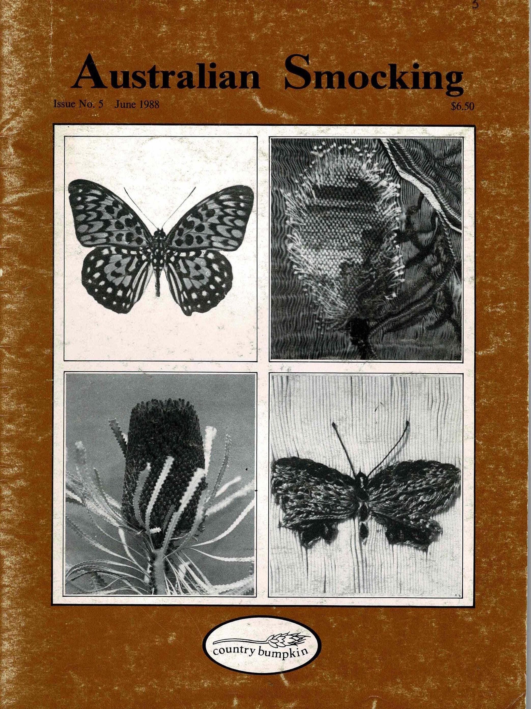 Issue No.5 Australian Smocking/ Australian Smocking and Embroidery