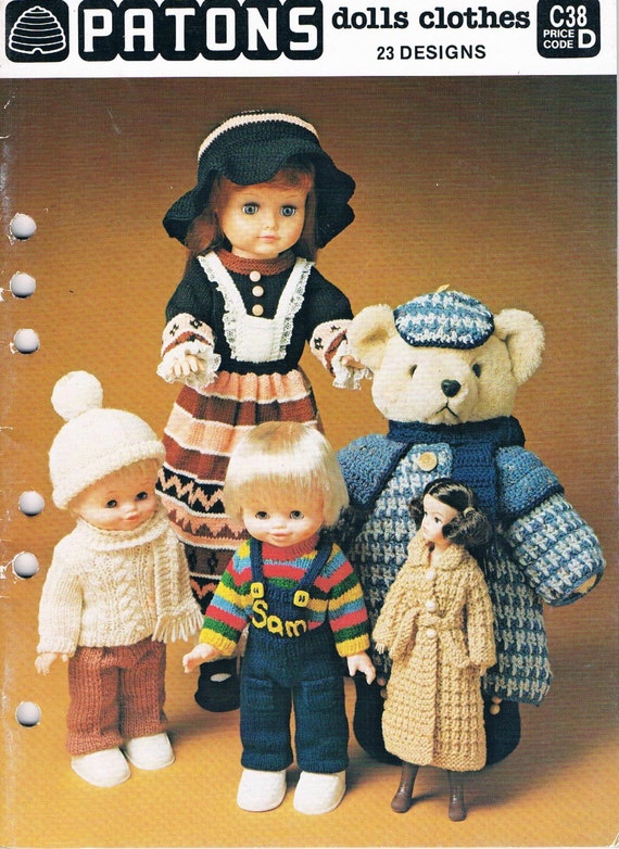 Knit free doll clothes knitting patterns