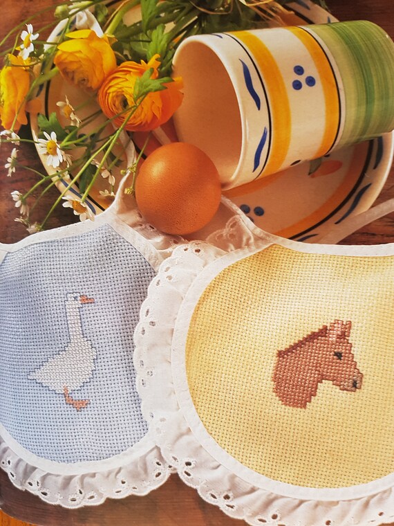 Favourite Farm Animals in Cross Stitch by Angela Beazley, 1996 - Etsy