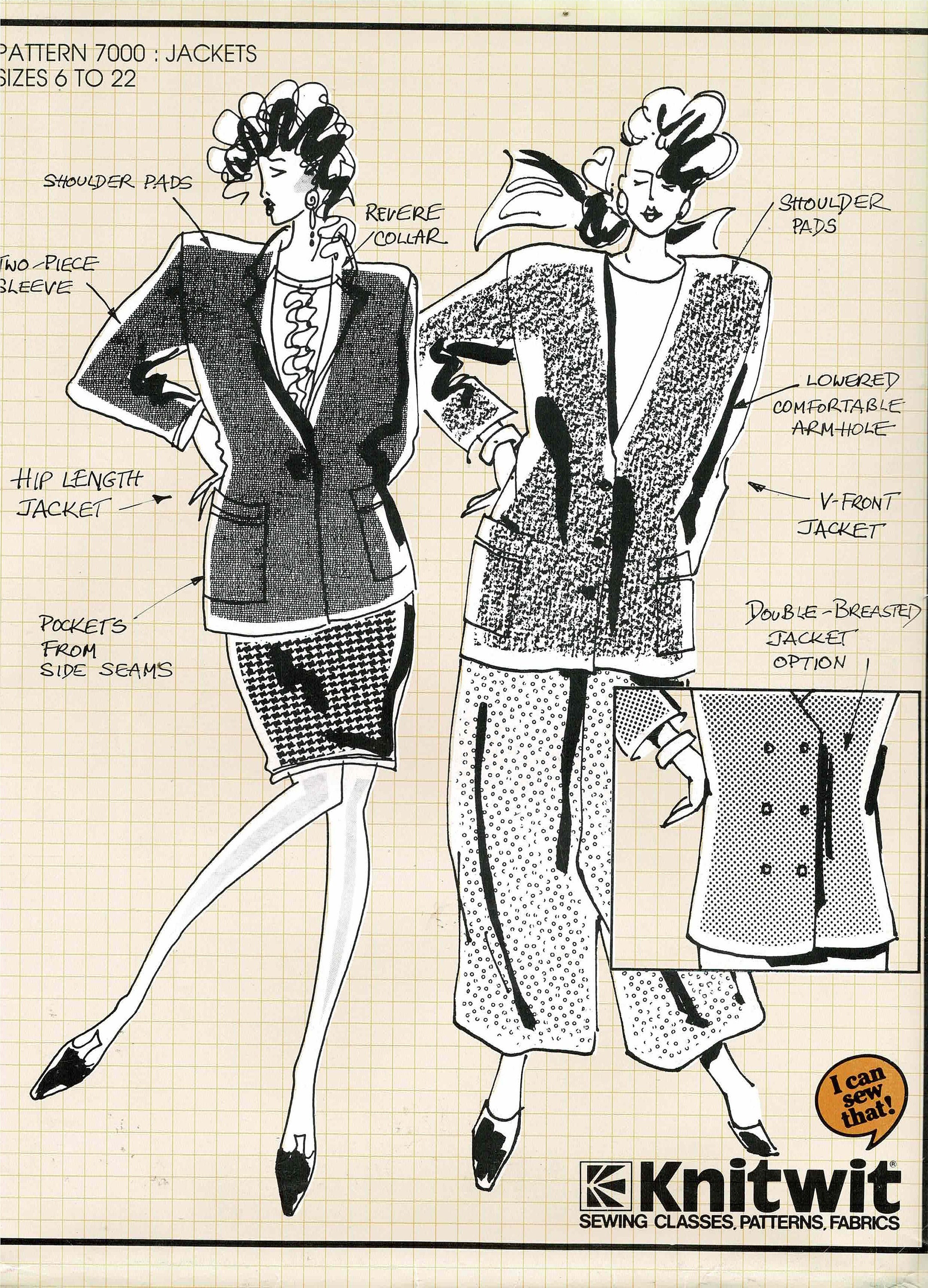 Jackets - Multi Sized Knitwear Patterns (sizes 6 to 22 Jackets - Multi Sized Knitwear Patterns (sizes 6 to 22