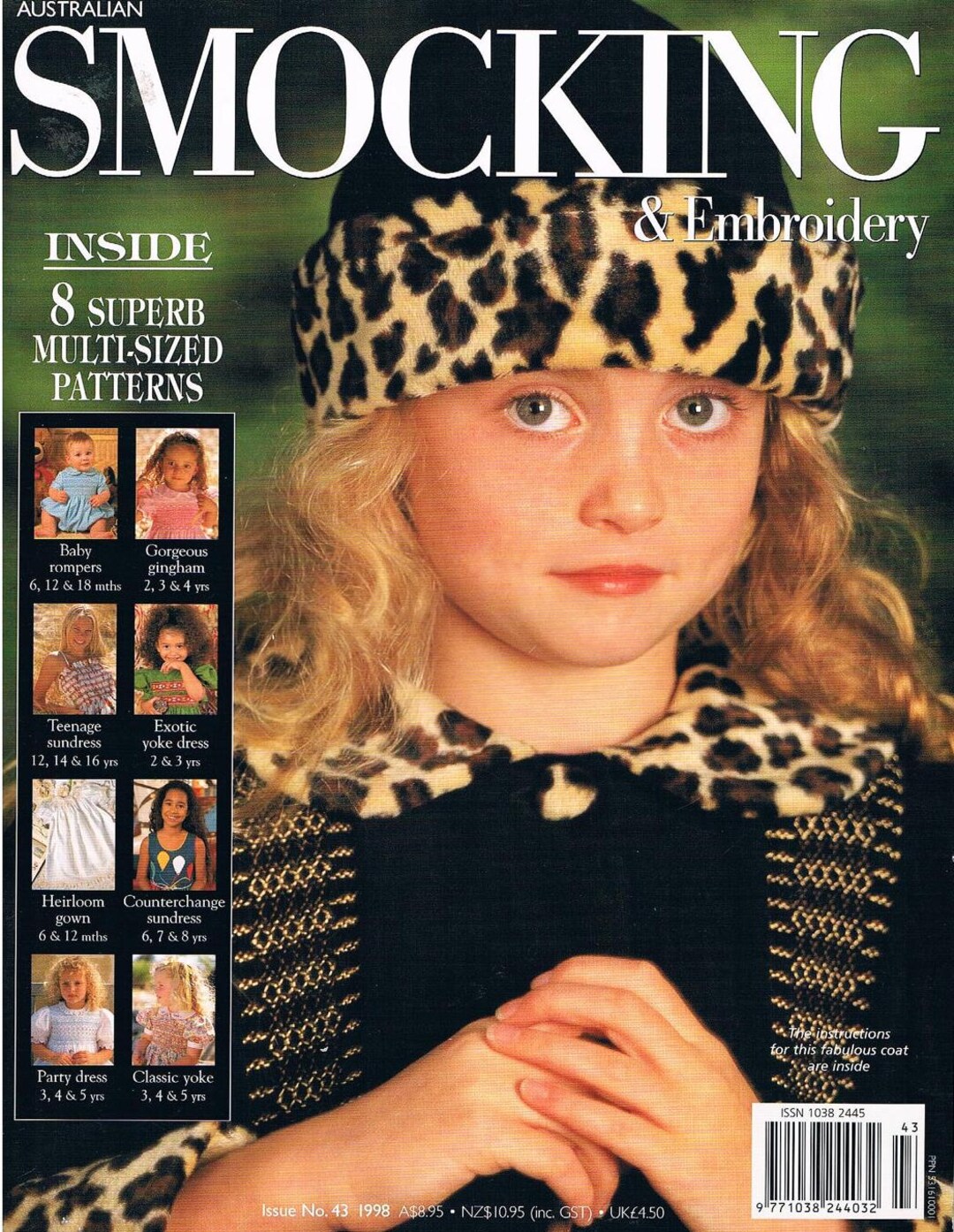 Issue 43 Australian Smocking and Embroidery - Etsy