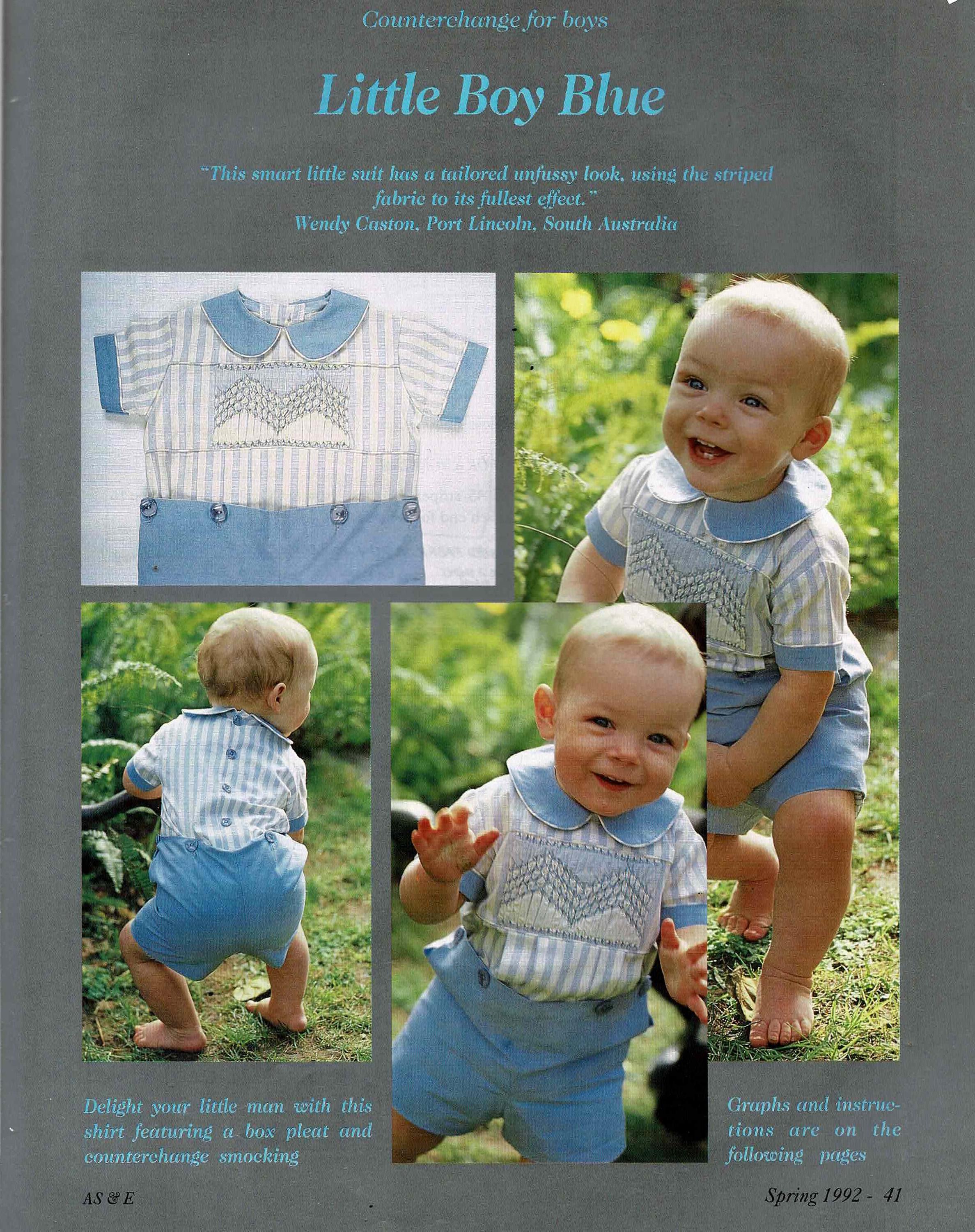 Issue No. 22 Australian Smocking and Embroidery Magazine RARE