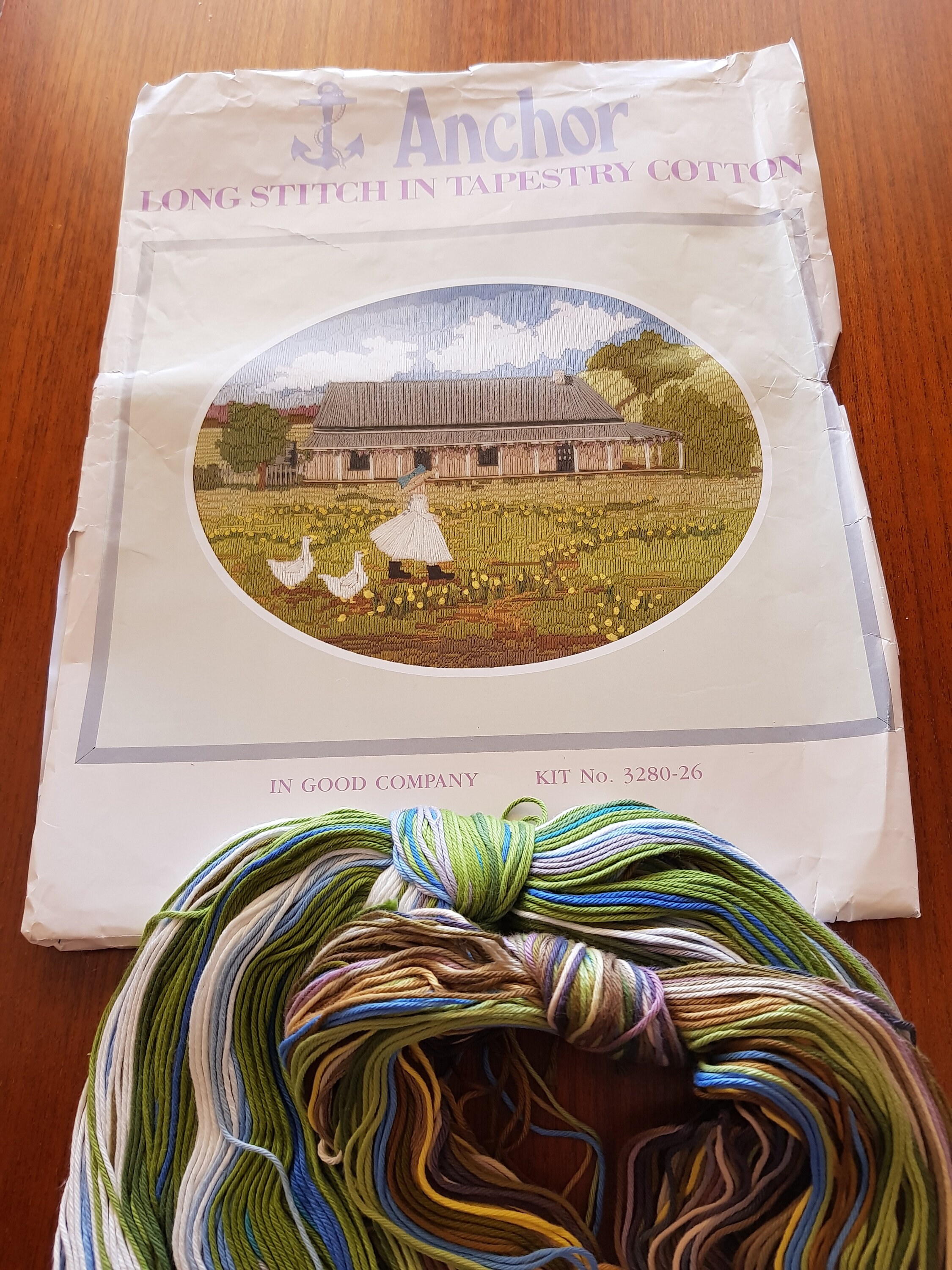 Anchor Long Stitch Kit in Tapestry Cotton 'in Good Etsy UK