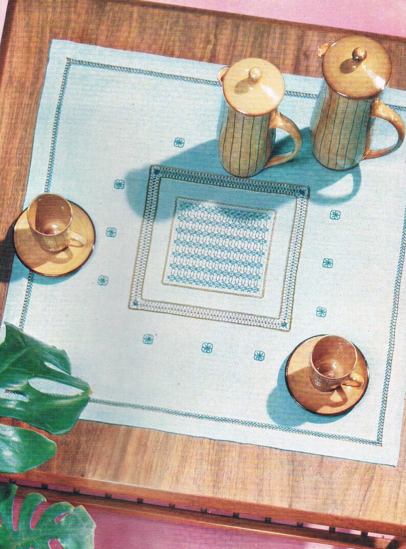 Drawn Thread Embroidery Patterns Anchor Embroidery Book Etsy