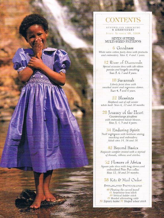Issue No. 45 Australian Smocking and Embroidery - Etsy