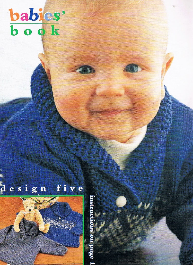 Cleckheaton 8 Ply/ 10 Baby Handknits Sizes 0 9 Months/ Book Etsy