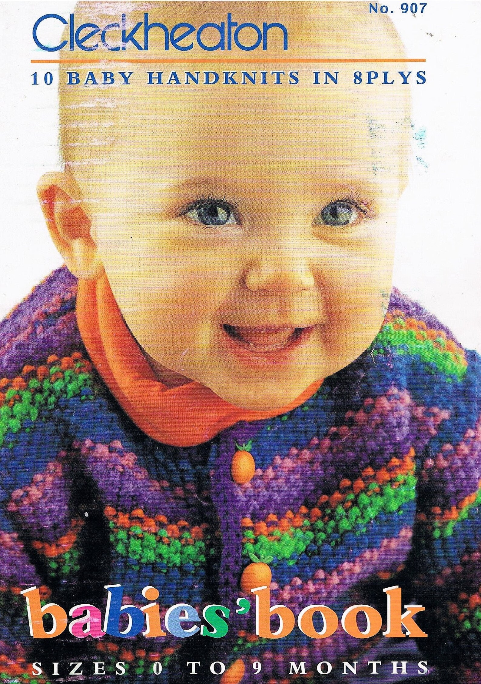 Cleckheaton 8 Ply/ 10 Baby Handknits Sizes 0 9 Months/ Book Etsy