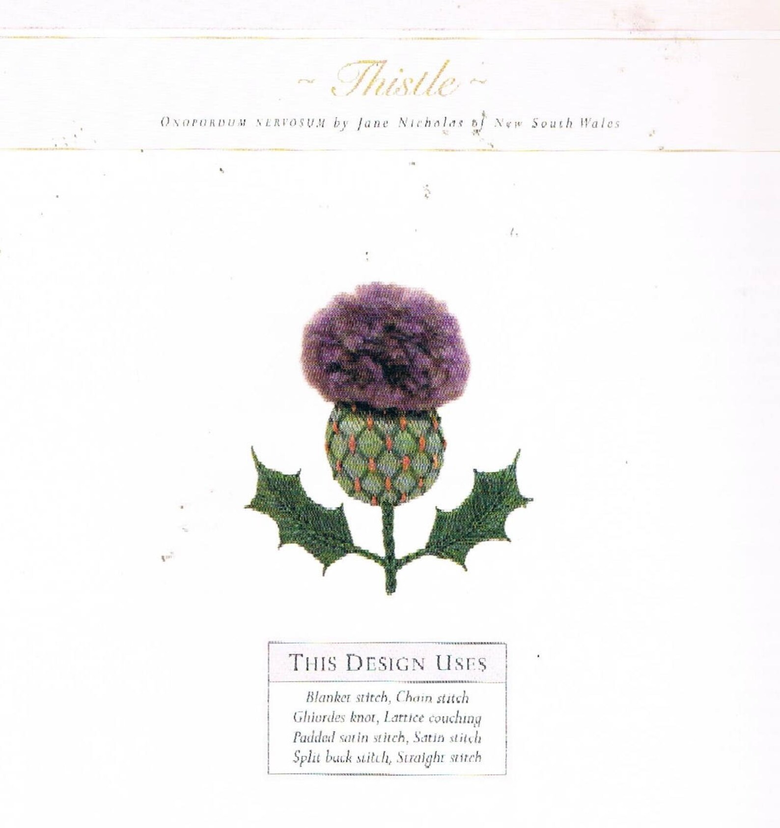 AZ of Embroidered Flowers by Australian Publishers Country Etsy