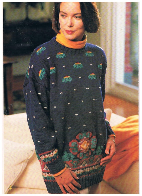 Four Richly Coloured Womens Knitting Patterns In 8 Ply Dk By Panda Four Richly Coloured Womens Knitting Patterns In 8 Ply Dk By Panda