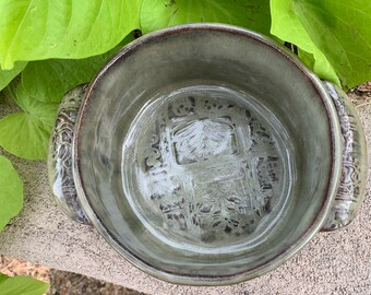 Bowl Serving Dish Pottery Serving Bowl Handmade Dish