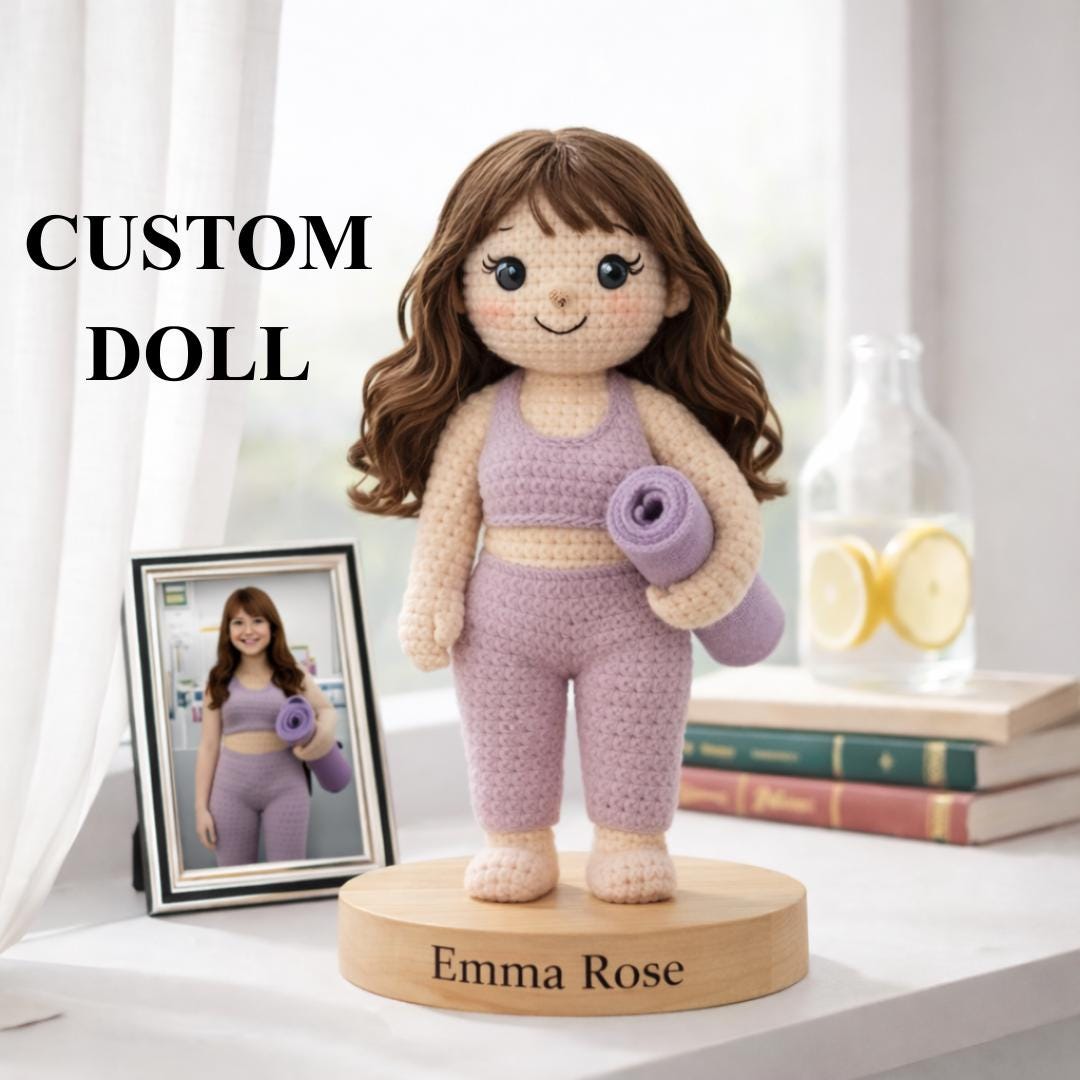 Stuffed Gymnastics Doll - Etsy