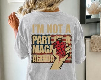 American Idiot Anti-MAGA Shirt, Funny Political T-Shirt, Liberal Activist Tee, Anti Trump Apparel, Democrat Gift, Progressive Graphic Tee