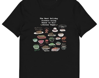 Holiday Dinner … Unisex organic cotton t-shirt