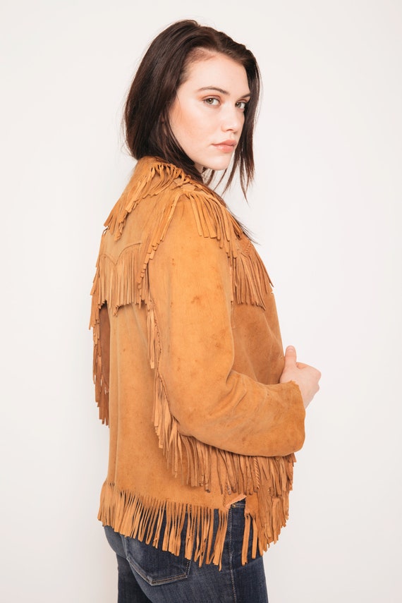 1960's Small Suede Fringe Jacket