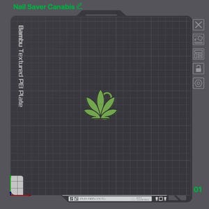 Weed Leaf Can Opener STL 3MF, Cannabis Nail Saver Keychain 3D Print File, 420 Gift Commercial Use Digital Download image 2
