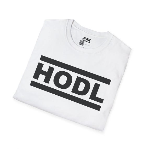 HODL Crypto T-shirt: Bitcoin Meme Tee for Crypto Traders