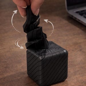 Print in Place Fidget Cube STL, Spiral Desk Toy for Dad, Father's Day 3D Print Gift, Sensory Fidget Toy File, 3MF Digital Download