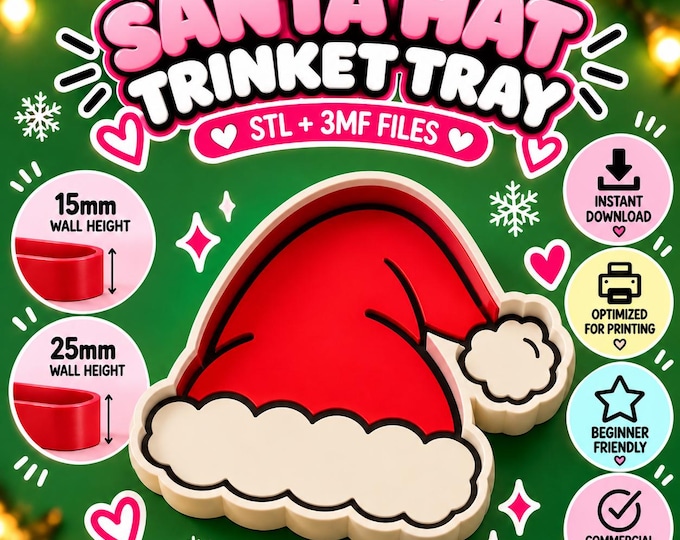 Trinket Tray 3MF & STL