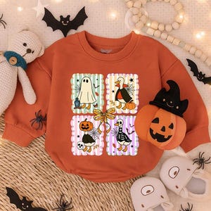 Funny Goose Romper, Adorable Halloween Baby Outfit, Fall Sweatshirt for Toddlers, Goose Costume, Cute Baby Shower Gift
