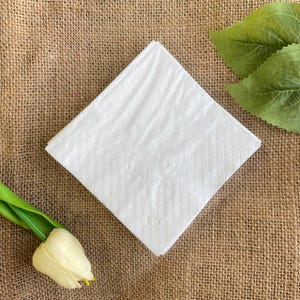 Physical blank napkin sample preview ❤️