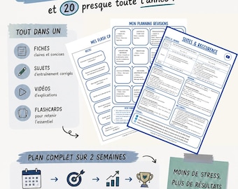 Fiches de Révisions Spé Maths -BAC