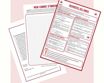 Fiches de Révisions Spé Physique Chimie -BAC
