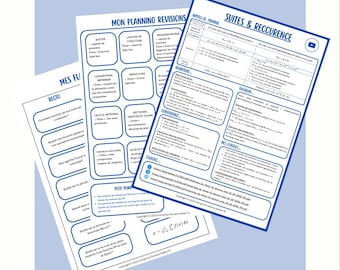 Fiches de Révisions Spé Maths -BAC