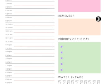 Daily planners (Digital Download)