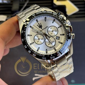 Maserati Competizione Chronograph Men&#39;s Stainless Steel Watch.New with tags