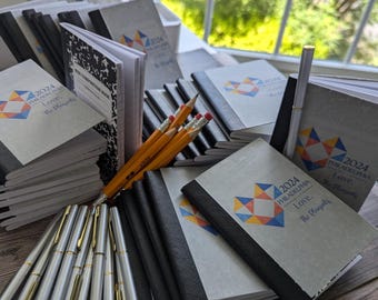 Personalized Mini Composition Notebook: Custom Travel Journal