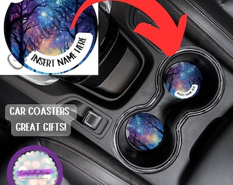 Custom Car Coasters: Neoprene Round Car Accessories