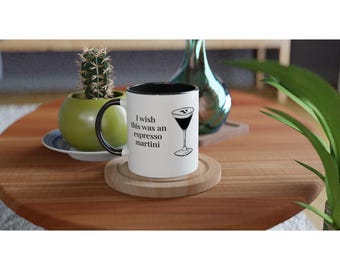 Espresso Martini Tasse: Lustiges Kaffee-Liebhaber-Geschenk