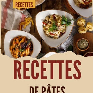 Ebook PDF – 20 recettes de pâtes faciles et rapides | Carbonara, pesto, gratin, végétarien | Idée repas maison simple