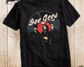 Vintage Bee T-Shirt Gees | Retro Bee Tee Gees | Gift For Bee Fan Gees | BGs Band Tshirt | Vintage The BG's T Shirt | The Brothers Shirt Gibb